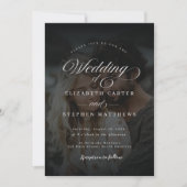 Eenvoudige minimalistische uitnodiging tot het uit (Voorkant)