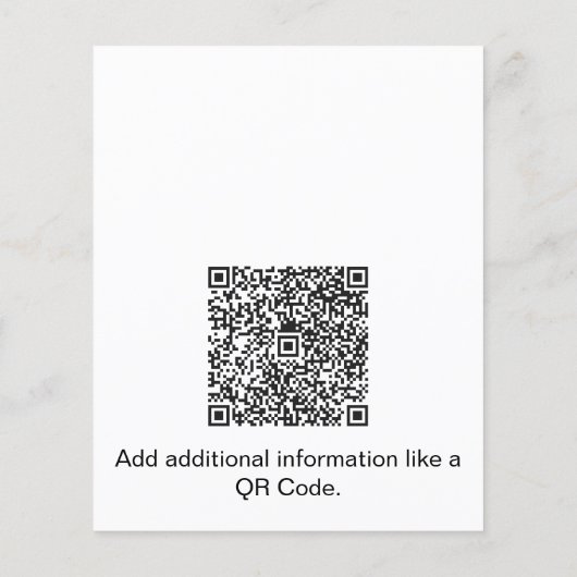 Eenvoudige minimalistische verkoop van onroerend g flyer (Achterkant)