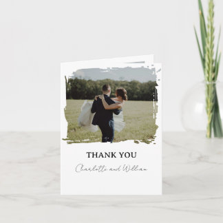 Eenvoudige Minimalistische Vouw Uitnodiging