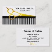 Eenvoudige minimalistische winkelwinkel visitekaartje (Voorkant / Achterkant)