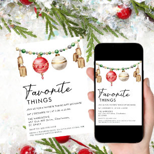 Eenvoudige minimalistische zwart-wit favoriete din kaart