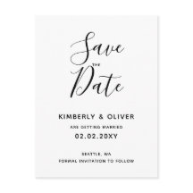 Eenvoudige Minimalistische Zwarte en Witte Kalligr