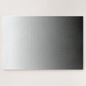 Eenvoudige minimalistische zwarte naar witte gradi legpuzzel (Horizontaal)