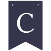 Eenvoudige mod aangepaste kleur Gefeliciteerd met  Vlaggetjes (Eerste vlag)