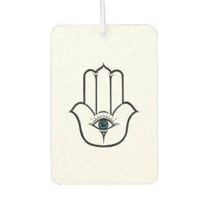 Eenvoudige Modern Hamsa Hand Fatima Luchtverfrisser