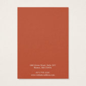 Eenvoudige Modern Hoop Earring Display Kaart (Achterkant)