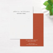 Eenvoudige Modern Hoop Earring Display Kaart (Bureau)