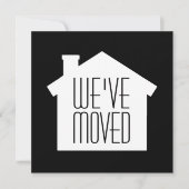 Eenvoudige Modern Housewarming Party uitnodiging Z (Voorkant)