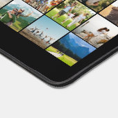 Eenvoudige moderne 60 foto collage bureaumat (Hoek)