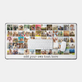 Eenvoudige moderne 60 foto collage bureaumat (Keyboard & Muis)