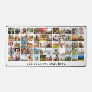 Eenvoudige moderne 60 foto collage bureaumat