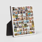 Eenvoudige moderne 64-fotocollage fotoplaat (Voorkant)