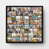 Eenvoudige moderne 64-fotocollage fotoplaat (Voorkant)