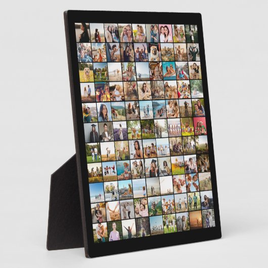 Eenvoudige moderne 99 fotocollage fotoplaat (Zijkant)