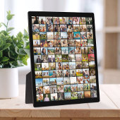 Eenvoudige moderne 99 fotocollage fotoplaat