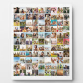 Eenvoudige moderne 99 fotocollage fotoplaat (Voorkant)