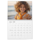 Eenvoudige moderne aangepaste foto - 13 Afbeelding Kalender (Mar 2027)
