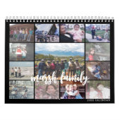 Eenvoudige moderne aangepaste foto - 13 Afbeelding Kalender (Hoes)