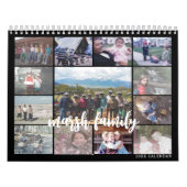 Eenvoudige moderne aangepaste foto - 13 Afbeelding Kalender (Hoes)