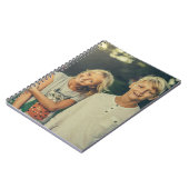 Eenvoudige moderne aangepaste foto notitieboek (Linkerzijde)