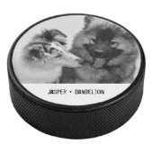 Eenvoudige, moderne aangepaste foto of foto's van hockey puck (3/4)