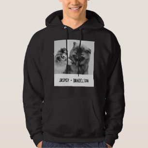 Eenvoudige, moderne aangepaste foto of foto's van  hoodie