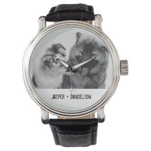 Eenvoudige, moderne aangepaste foto of foto's van  horloge