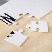 Eenvoudige, moderne aangepaste foto of foto's van  legpuzzel (Zijkant)