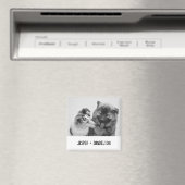 Eenvoudige, moderne aangepaste foto of foto's van  magneet (Insitu (Vaatwasser))