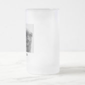 Eenvoudige, moderne aangepaste foto of foto's van  matglas bierpul (Center)