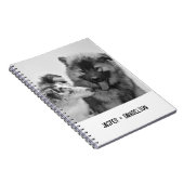 Eenvoudige, moderne aangepaste foto of foto's van  notitieboek (Rechterzijde)