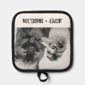 Eenvoudige, moderne aangepaste foto of foto's van  pannenlap (Voorkant)