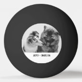 Eenvoudige, moderne aangepaste foto of foto's van  pingpongbal (Voorkant)