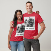 Eenvoudige, moderne aangepaste foto of foto's van  t-shirt (Unisex)