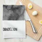 Eenvoudige, moderne aangepaste foto of foto's van  theedoek (Quarter Fold)