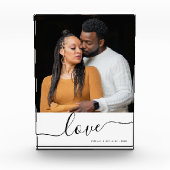 Eenvoudige, moderne, aangepaste foto-Valentijnsdag Fotoblokken (Voorkant)