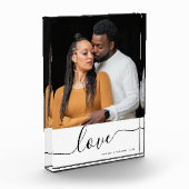 Eenvoudige, moderne, aangepaste foto-Valentijnsdag Fotoblokken (Links)