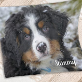 Eenvoudige moderne aangepaste gepersonaliseerde ho fleece deken