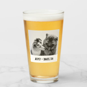 Eenvoudige, Moderne Aangepaste Pet of de Foto van Glas