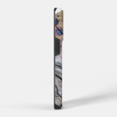 Eenvoudige Moderne Abstracte Accenten QR Code of L iPhone Hoesje (Rechterkant)