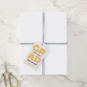 Eenvoudige Moderne Afstudeer Dank Geschenklabel Cadeaulabel (Met Touw)