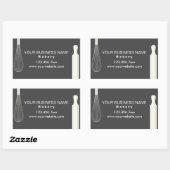 Eenvoudige moderne bakkerij bakken zakelijke label (Vel)