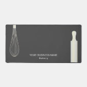 Eenvoudige moderne banketbakkerij bureaumat (Voorkant)