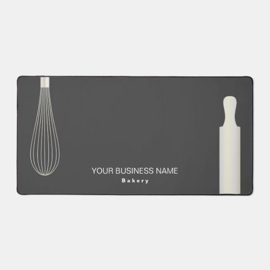 Eenvoudige moderne banketbakkerij bureaumat (Voorkant)