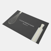 Eenvoudige moderne banketbakkerij deurmat (Schuin)