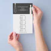 Eenvoudige moderne banketbakkerij flyer (Hand)