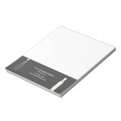 Eenvoudige moderne banketbakkerij notitieblok (Linkerzijde)