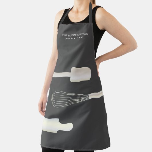 Eenvoudige moderne banketbakkerij schort (Insitu)