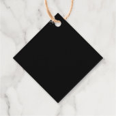 Eenvoudige moderne Bedankt om te komen Bedankjes Labels (Achterkant)