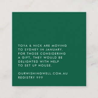 Eenvoudige moderne behuizing Kaart